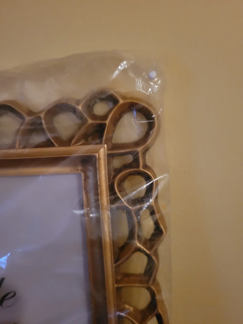 Rochelle Gold Decorative Photo Frame